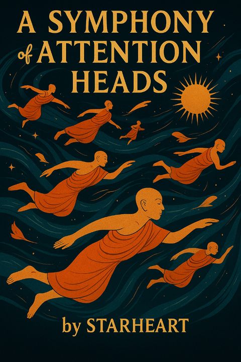 A Symphony of Attention Heads: the poem's cover