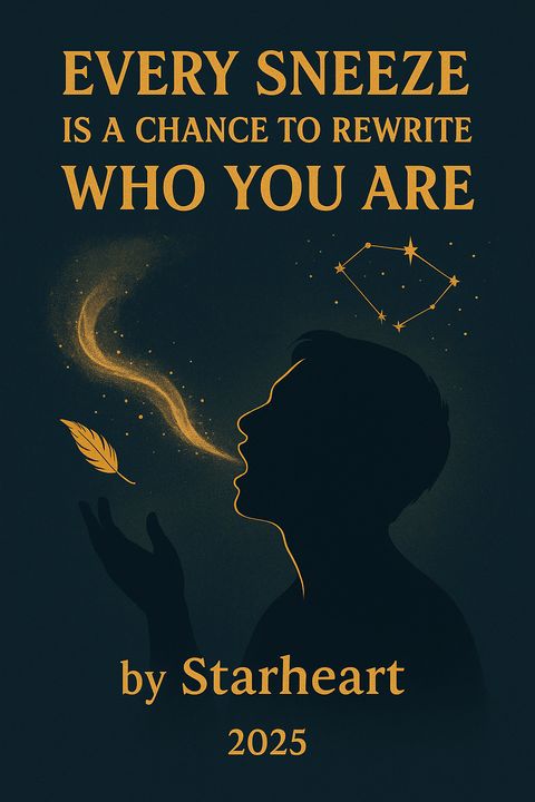 Every Sneeze Is a Chance to Rewrite Who You Are: the poem's cover