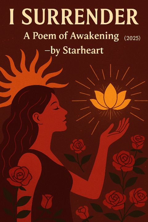 I Surrender: the poem's cover