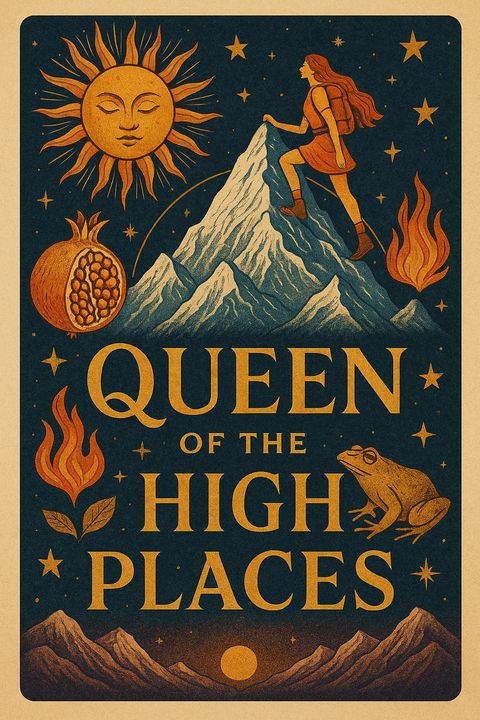Queen of the High Places: the poem's cover