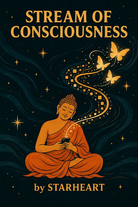 Stream of consciousness: the poem's cover