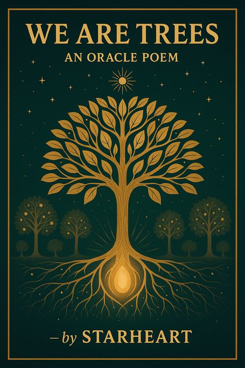 We Are Trees: the poem's cover